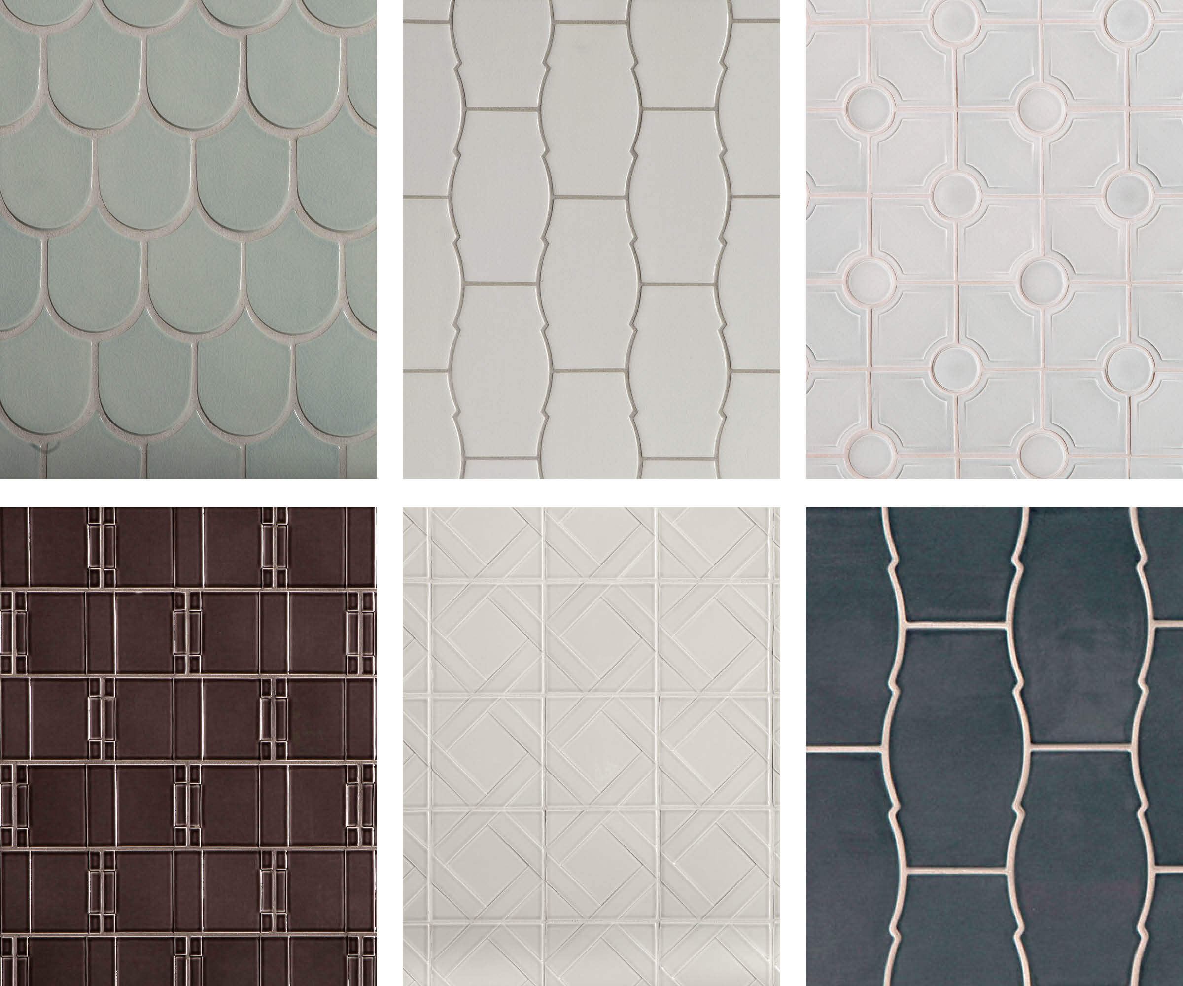 ♦️♦️♦️♦️LA CERAMIQUE SONG♦️♦️♦️♦️ 5x5x1/2 Gallerie Zlg Prosecco Glazed - Walker Zanger